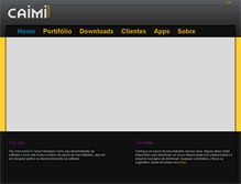 Tablet Screenshot of caimi.com.br